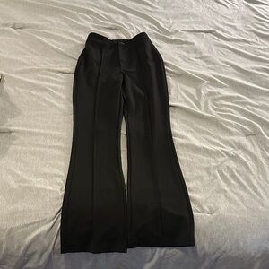 Black Flared Trousers